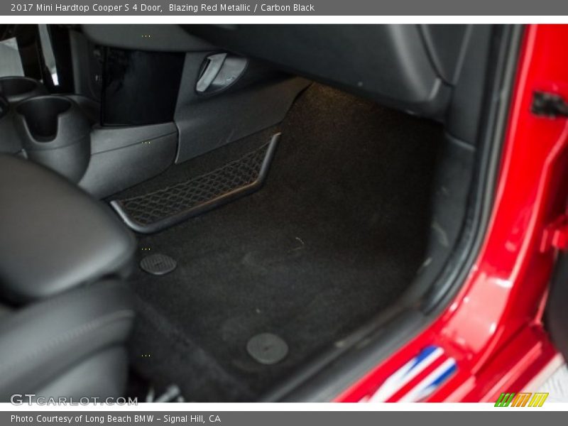 Blazing Red Metallic / Carbon Black 2017 Mini Hardtop Cooper S 4 Door