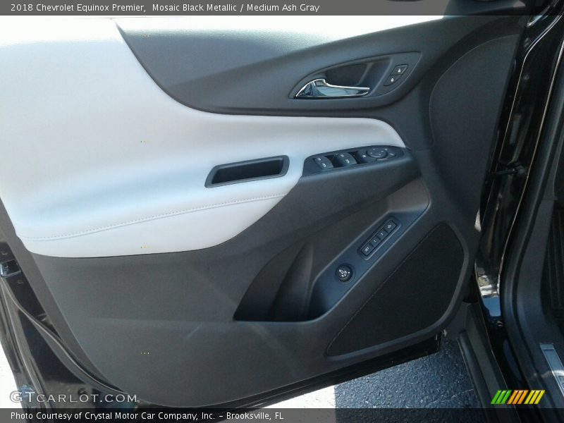 Mosaic Black Metallic / Medium Ash Gray 2018 Chevrolet Equinox Premier
