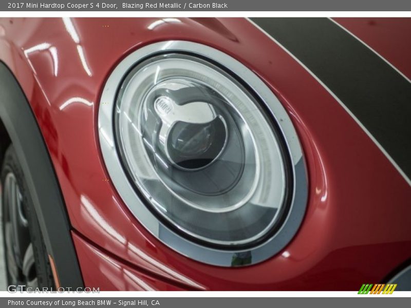 Blazing Red Metallic / Carbon Black 2017 Mini Hardtop Cooper S 4 Door