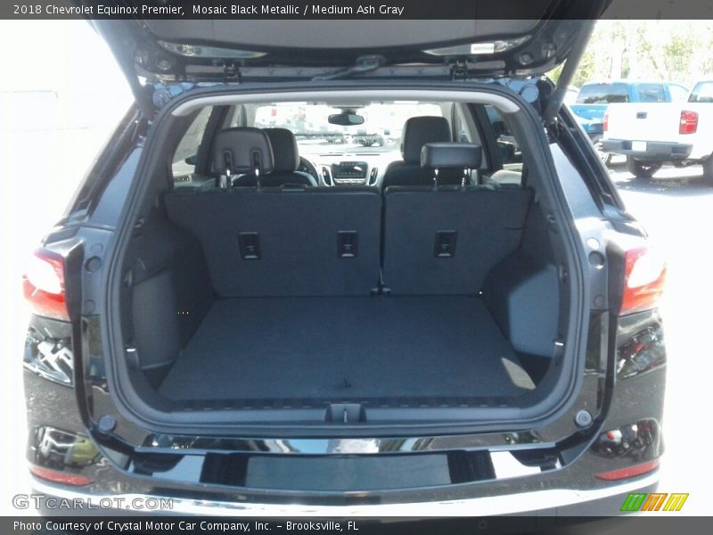 Mosaic Black Metallic / Medium Ash Gray 2018 Chevrolet Equinox Premier