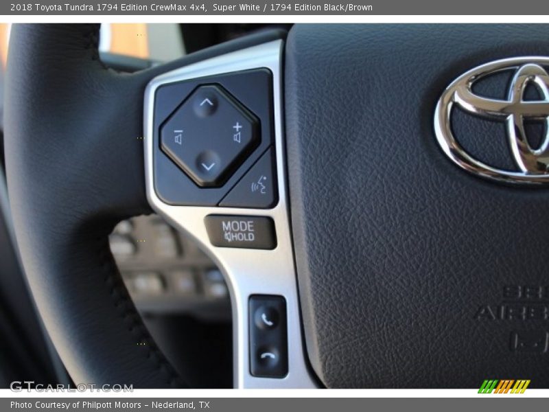 Controls of 2018 Tundra 1794 Edition CrewMax 4x4
