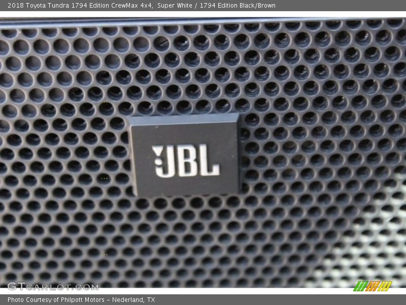 Super White / 1794 Edition Black/Brown 2018 Toyota Tundra 1794 Edition CrewMax 4x4