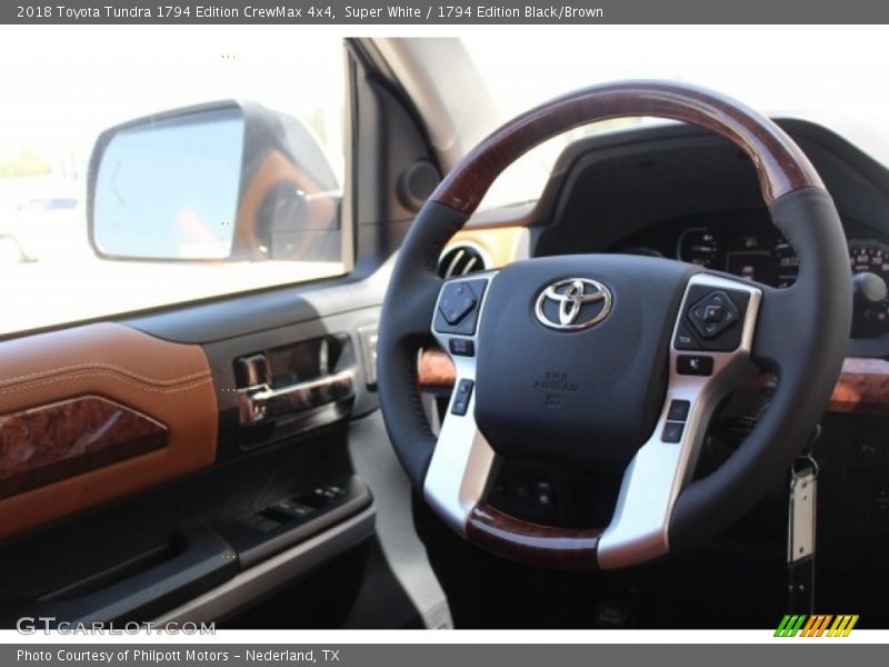  2018 Tundra 1794 Edition CrewMax 4x4 Steering Wheel