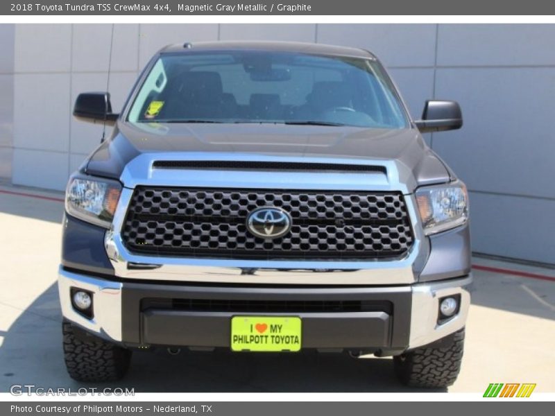 Magnetic Gray Metallic / Graphite 2018 Toyota Tundra TSS CrewMax 4x4
