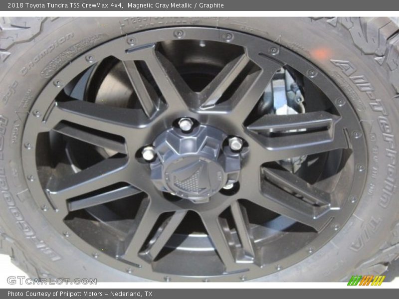 Magnetic Gray Metallic / Graphite 2018 Toyota Tundra TSS CrewMax 4x4