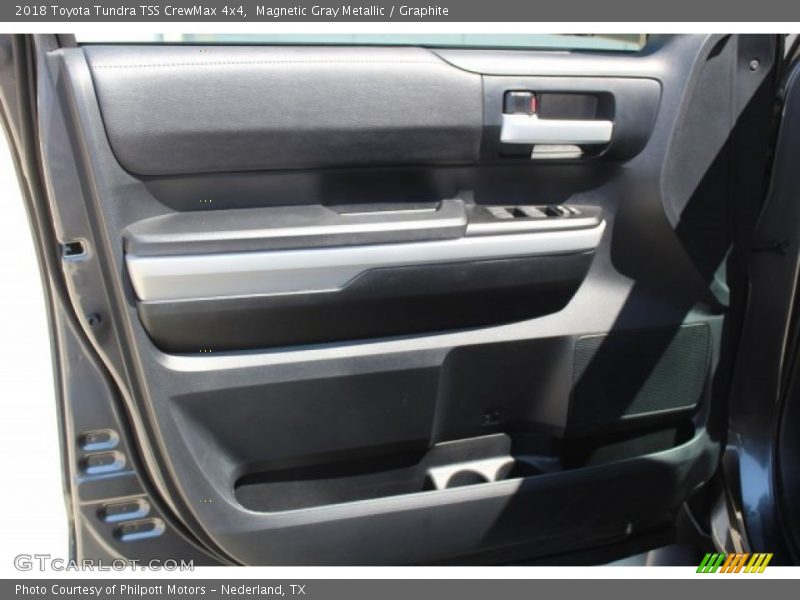 Magnetic Gray Metallic / Graphite 2018 Toyota Tundra TSS CrewMax 4x4