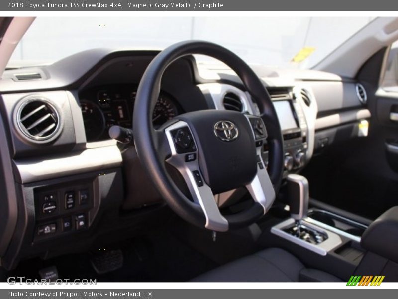Magnetic Gray Metallic / Graphite 2018 Toyota Tundra TSS CrewMax 4x4