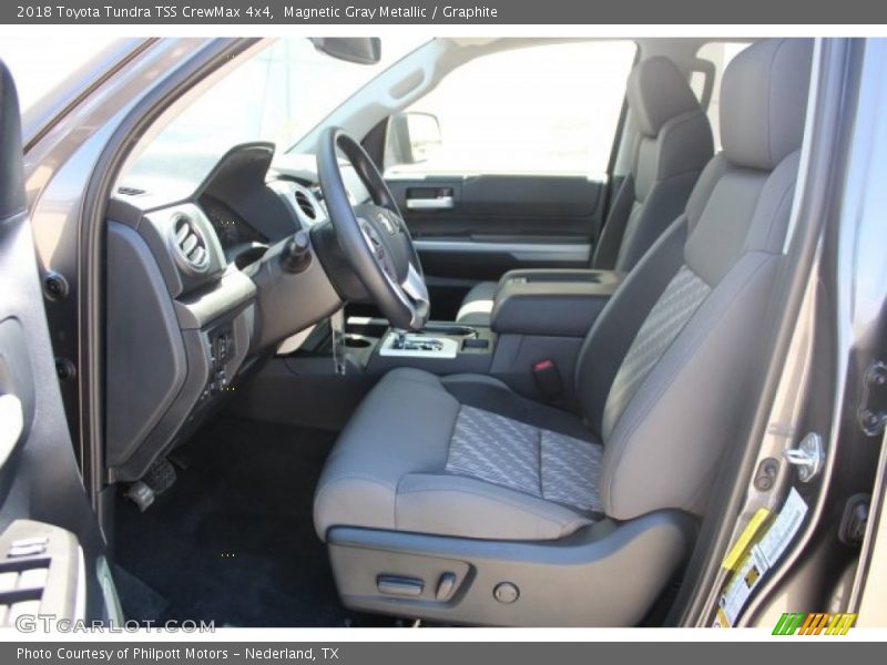 Magnetic Gray Metallic / Graphite 2018 Toyota Tundra TSS CrewMax 4x4