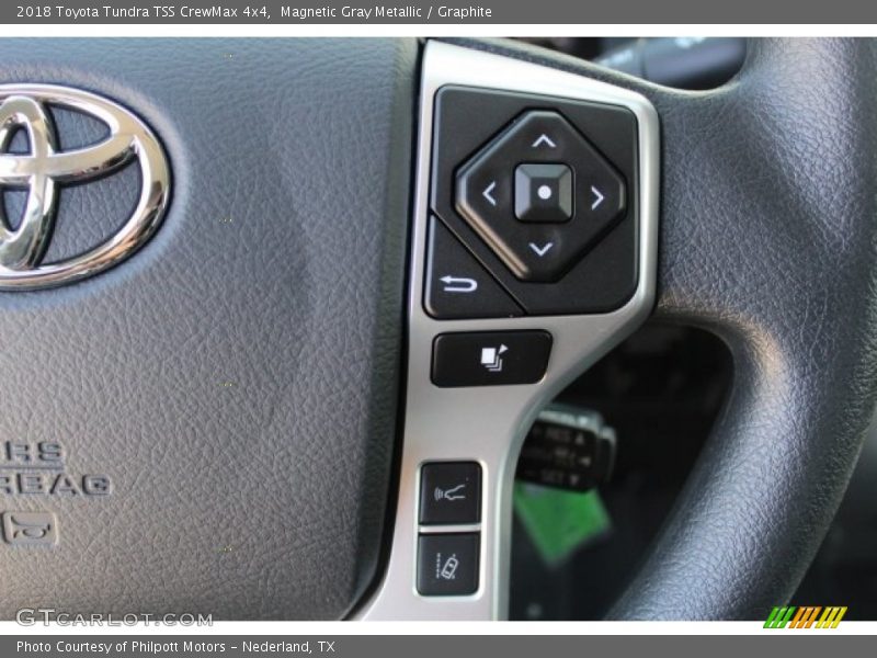 Magnetic Gray Metallic / Graphite 2018 Toyota Tundra TSS CrewMax 4x4