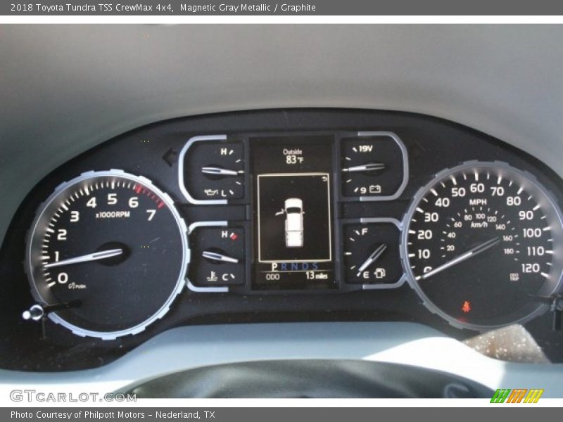 Magnetic Gray Metallic / Graphite 2018 Toyota Tundra TSS CrewMax 4x4