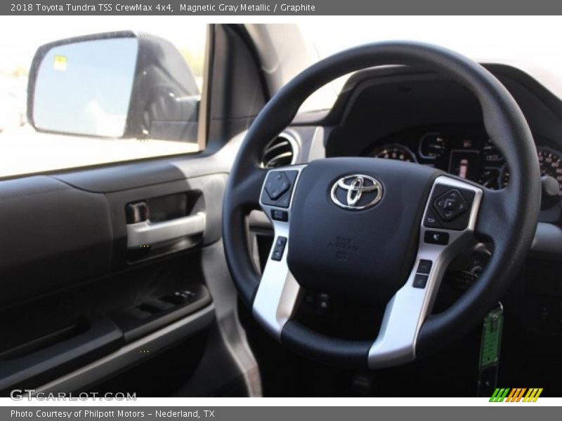 Magnetic Gray Metallic / Graphite 2018 Toyota Tundra TSS CrewMax 4x4