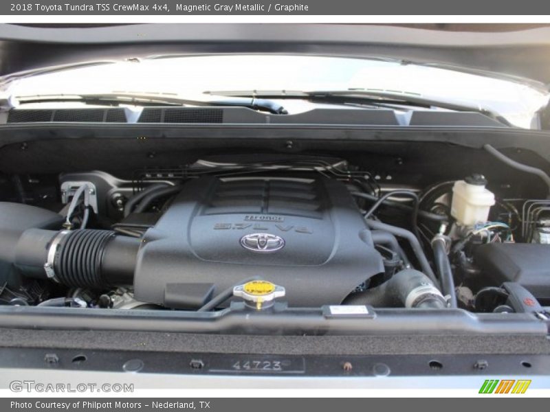 Magnetic Gray Metallic / Graphite 2018 Toyota Tundra TSS CrewMax 4x4