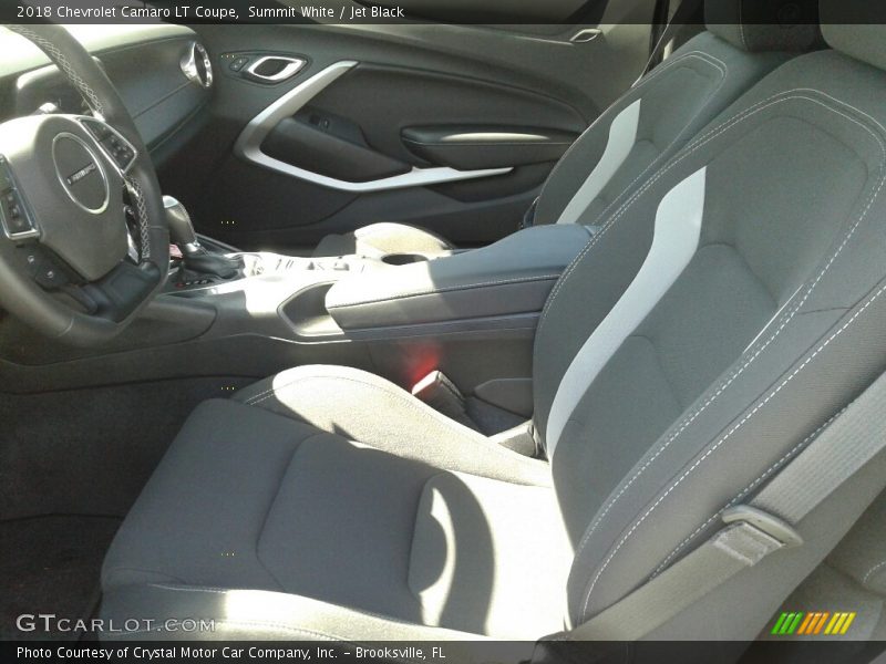 Summit White / Jet Black 2018 Chevrolet Camaro LT Coupe