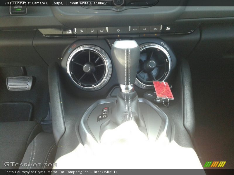 Summit White / Jet Black 2018 Chevrolet Camaro LT Coupe
