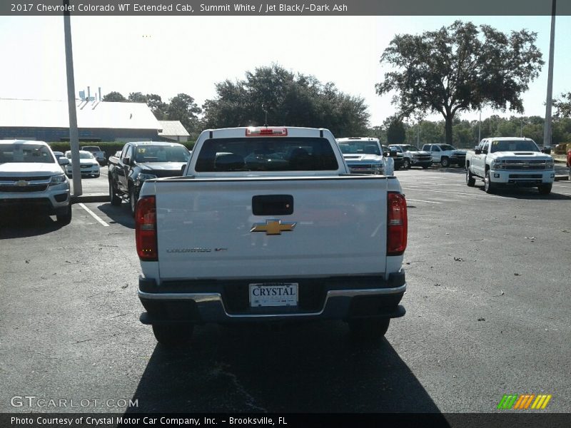 Summit White / Jet Black/­Dark Ash 2017 Chevrolet Colorado WT Extended Cab