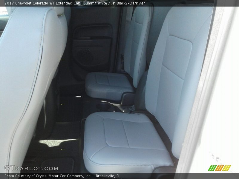 Summit White / Jet Black/­Dark Ash 2017 Chevrolet Colorado WT Extended Cab