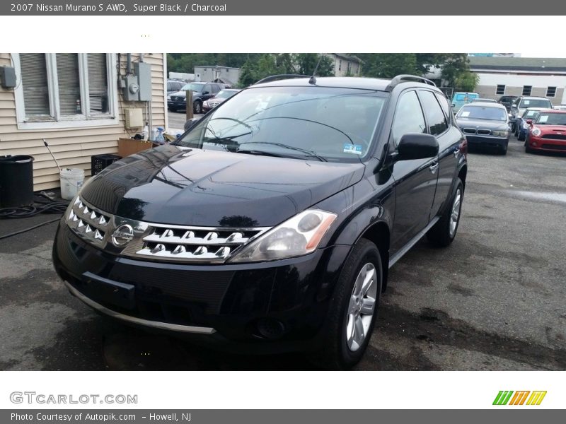 Super Black / Charcoal 2007 Nissan Murano S AWD