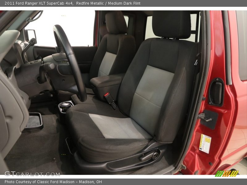 Redfire Metallic / Medium Dark Flint 2011 Ford Ranger XLT SuperCab 4x4