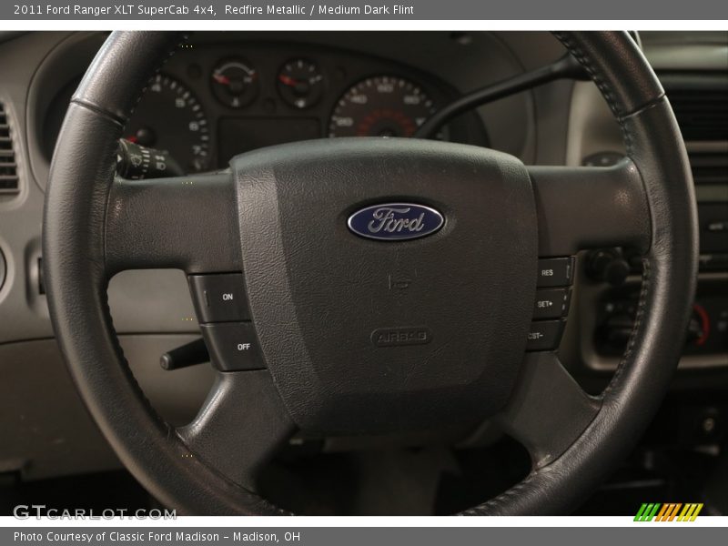 Redfire Metallic / Medium Dark Flint 2011 Ford Ranger XLT SuperCab 4x4