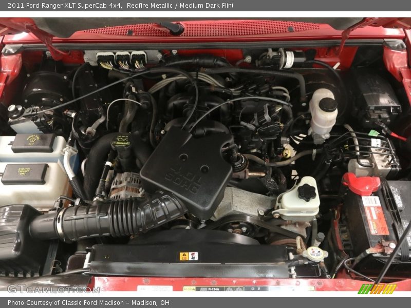 Redfire Metallic / Medium Dark Flint 2011 Ford Ranger XLT SuperCab 4x4
