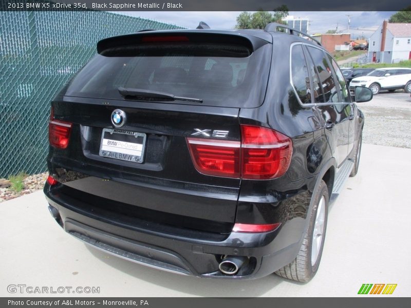 Black Sapphire Metallic / Black 2013 BMW X5 xDrive 35d