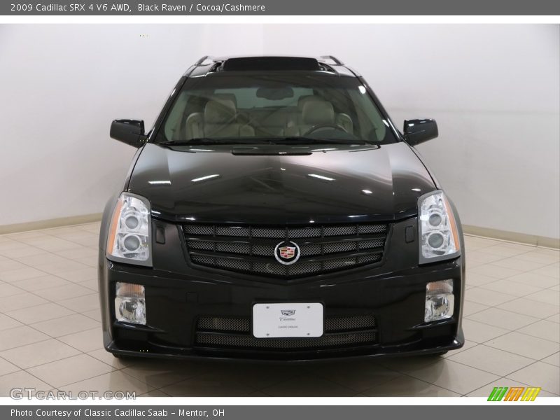 Black Raven / Cocoa/Cashmere 2009 Cadillac SRX 4 V6 AWD