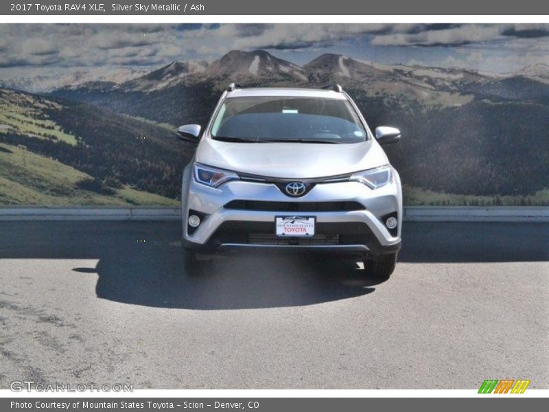 Silver Sky Metallic / Ash 2017 Toyota RAV4 XLE
