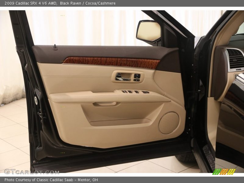 Black Raven / Cocoa/Cashmere 2009 Cadillac SRX 4 V6 AWD