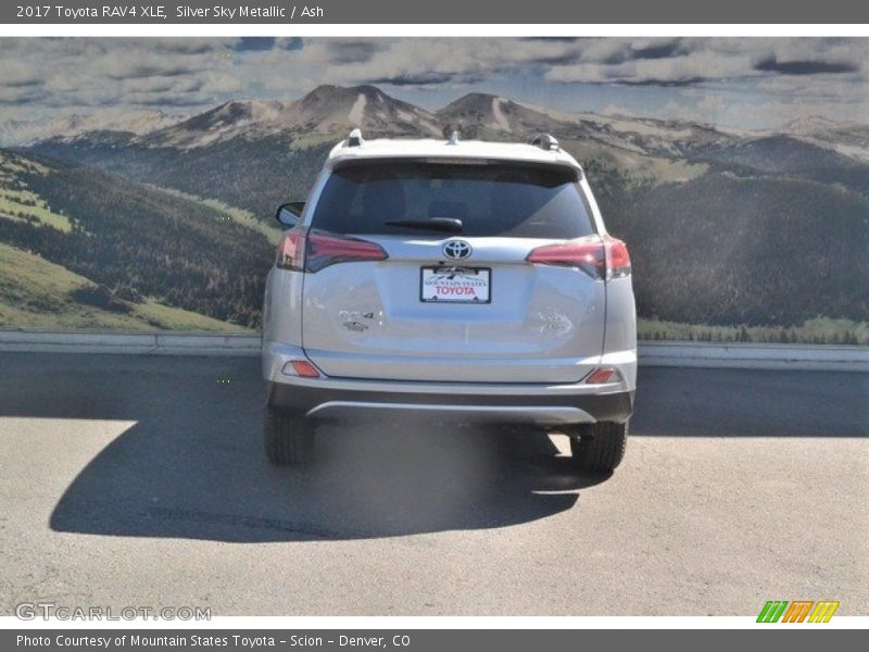 Silver Sky Metallic / Ash 2017 Toyota RAV4 XLE