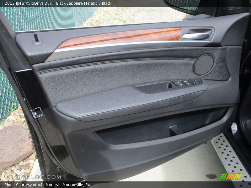 Black Sapphire Metallic / Black 2013 BMW X5 xDrive 35d