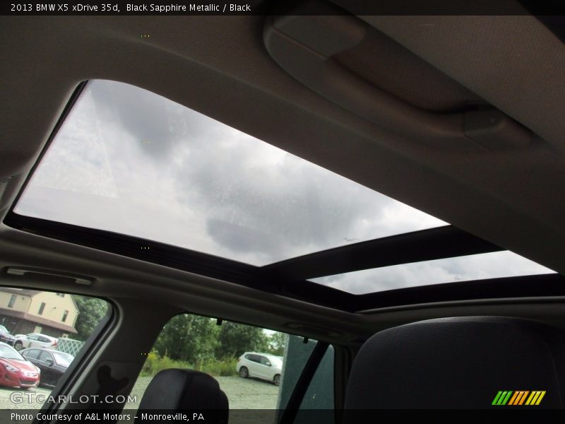 Black Sapphire Metallic / Black 2013 BMW X5 xDrive 35d