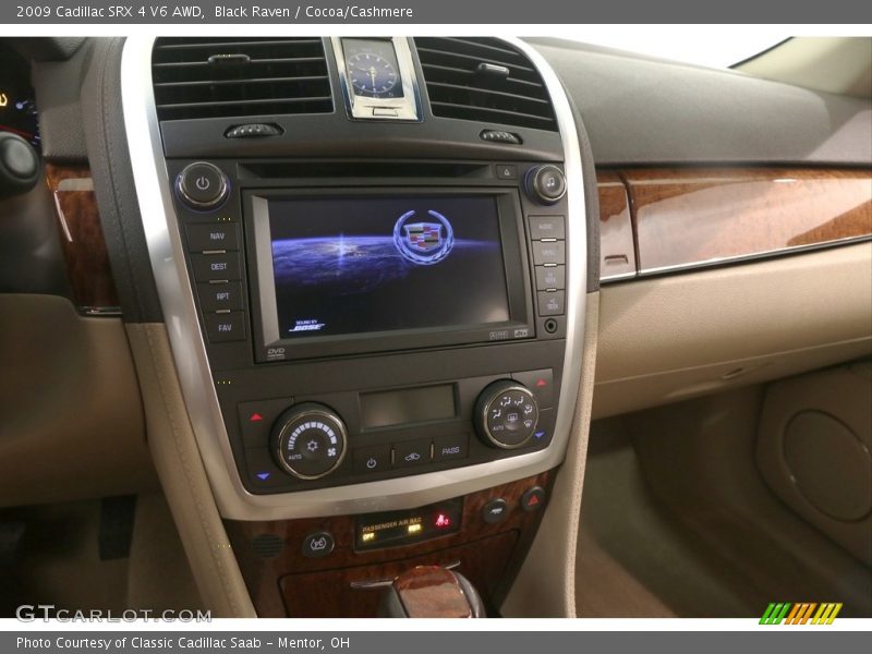 Black Raven / Cocoa/Cashmere 2009 Cadillac SRX 4 V6 AWD