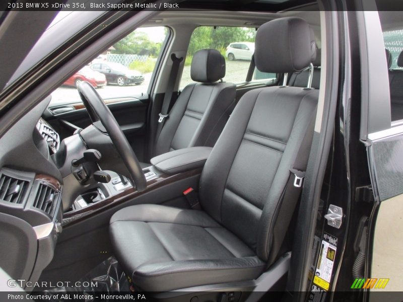 Black Sapphire Metallic / Black 2013 BMW X5 xDrive 35d