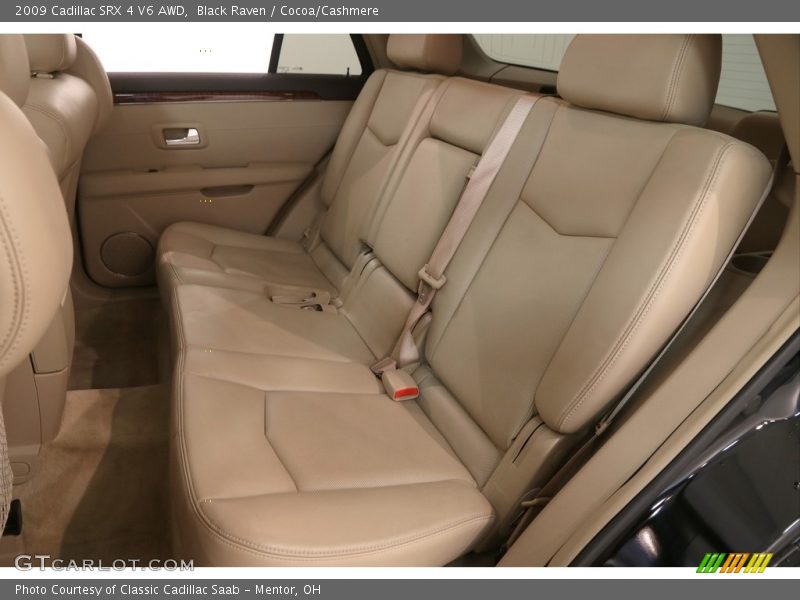 Black Raven / Cocoa/Cashmere 2009 Cadillac SRX 4 V6 AWD