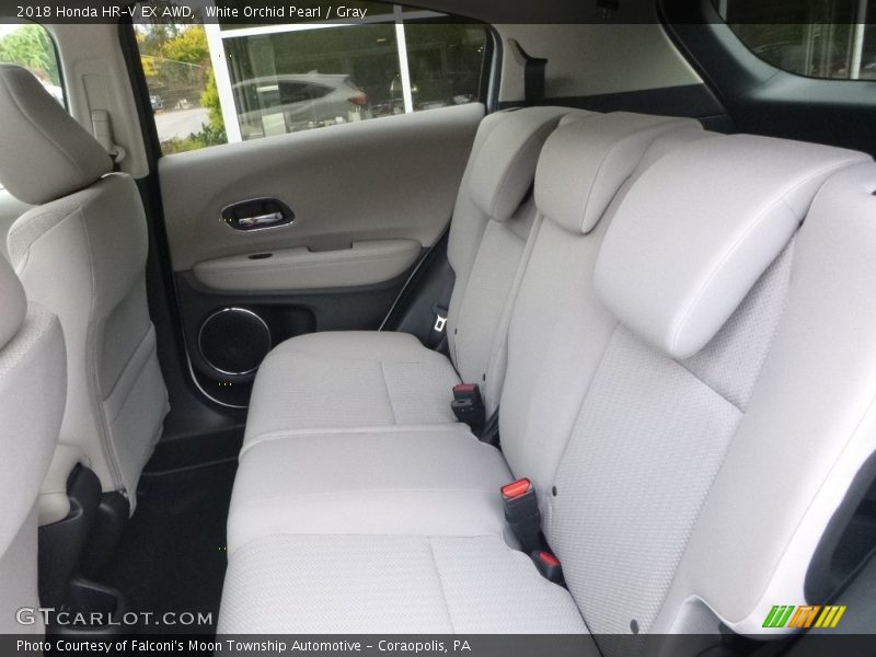 Rear Seat of 2018 HR-V EX AWD
