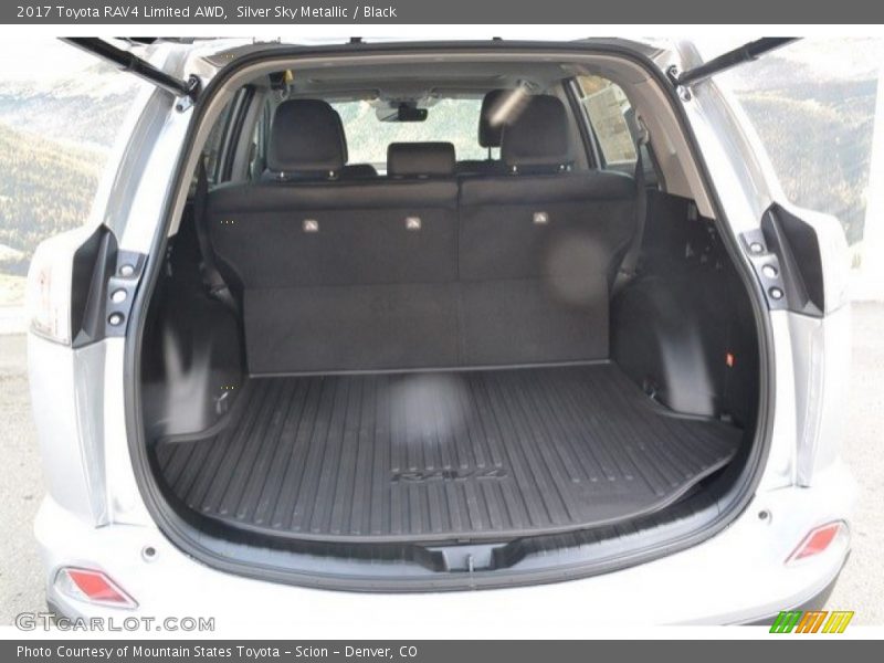 Silver Sky Metallic / Black 2017 Toyota RAV4 Limited AWD