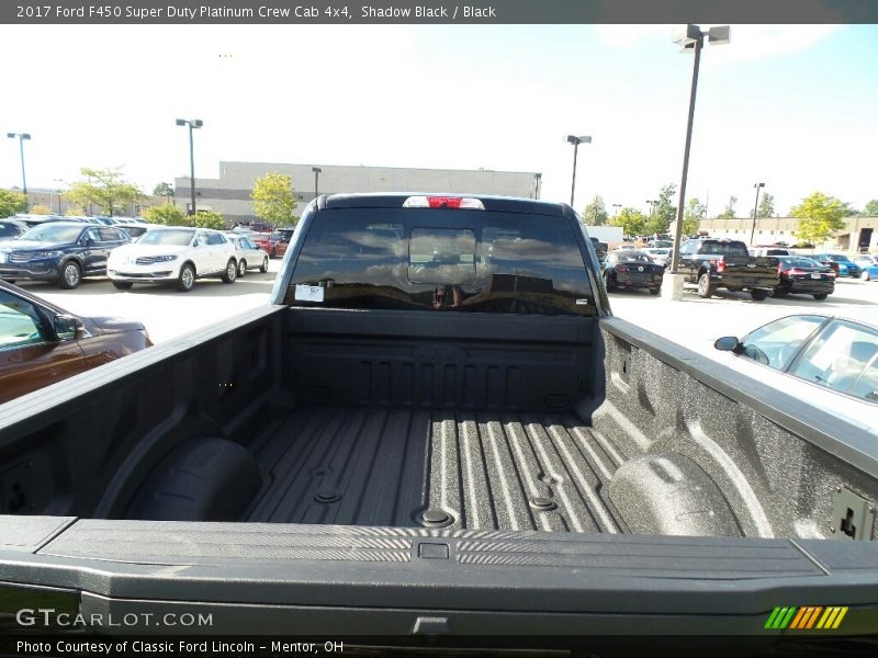 Shadow Black / Black 2017 Ford F450 Super Duty Platinum Crew Cab 4x4