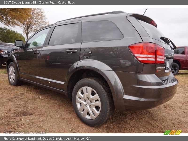 Granite Pearl-Coat / Black 2017 Dodge Journey SE