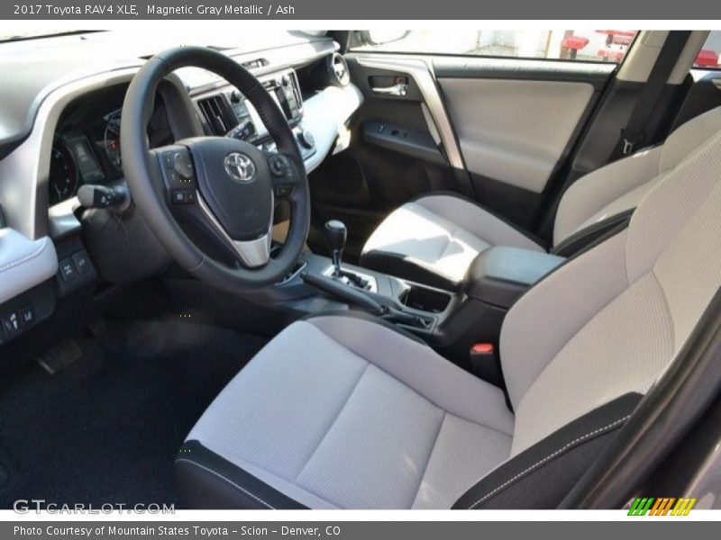 Magnetic Gray Metallic / Ash 2017 Toyota RAV4 XLE
