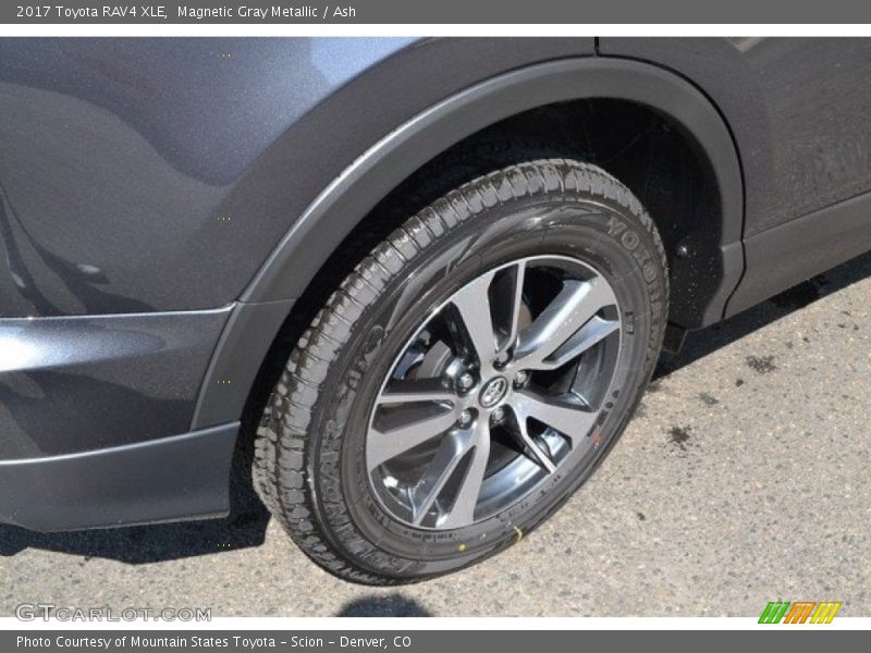 Magnetic Gray Metallic / Ash 2017 Toyota RAV4 XLE