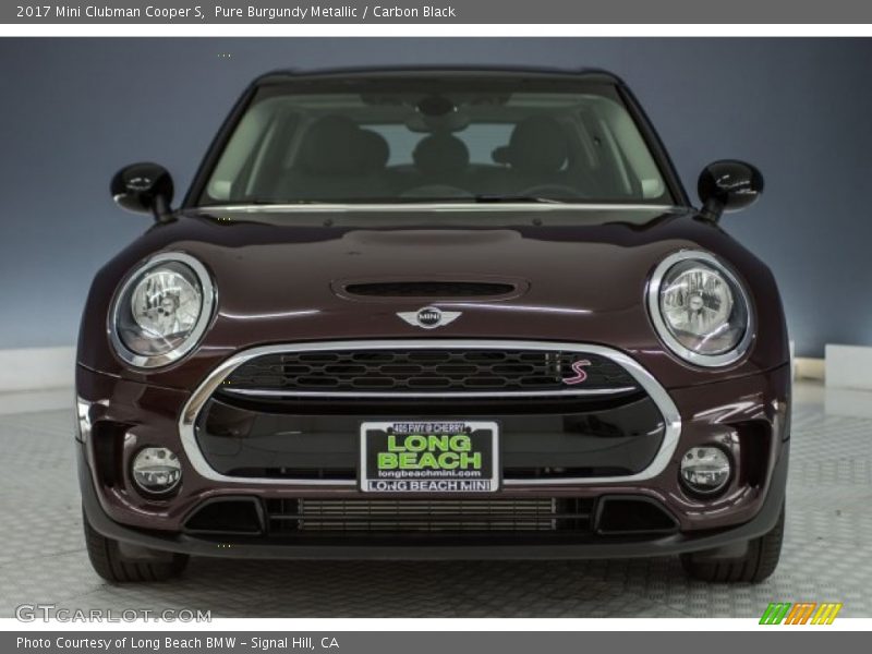 Pure Burgundy Metallic / Carbon Black 2017 Mini Clubman Cooper S