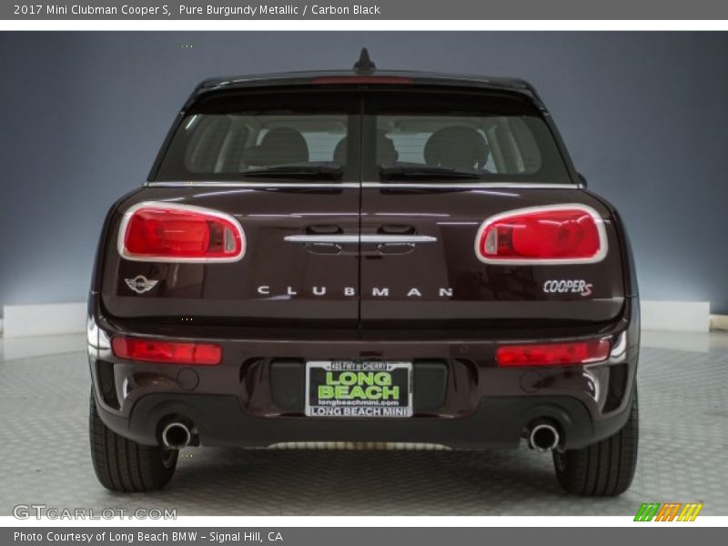 Pure Burgundy Metallic / Carbon Black 2017 Mini Clubman Cooper S