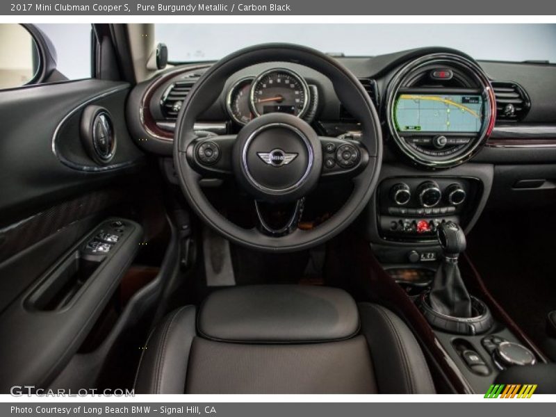 Pure Burgundy Metallic / Carbon Black 2017 Mini Clubman Cooper S