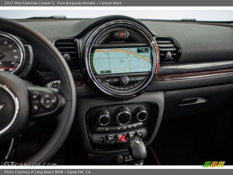 Pure Burgundy Metallic / Carbon Black 2017 Mini Clubman Cooper S