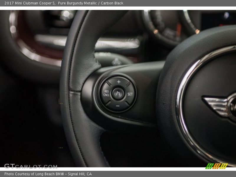 Pure Burgundy Metallic / Carbon Black 2017 Mini Clubman Cooper S