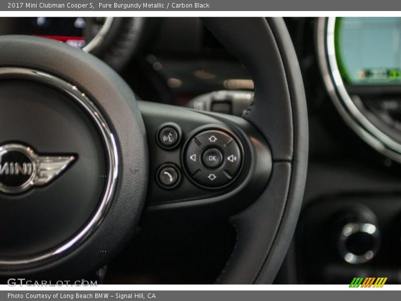 Pure Burgundy Metallic / Carbon Black 2017 Mini Clubman Cooper S