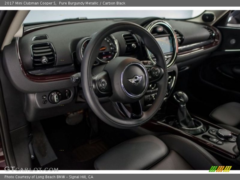 Pure Burgundy Metallic / Carbon Black 2017 Mini Clubman Cooper S