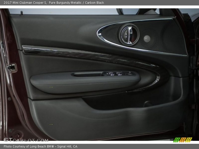 Pure Burgundy Metallic / Carbon Black 2017 Mini Clubman Cooper S