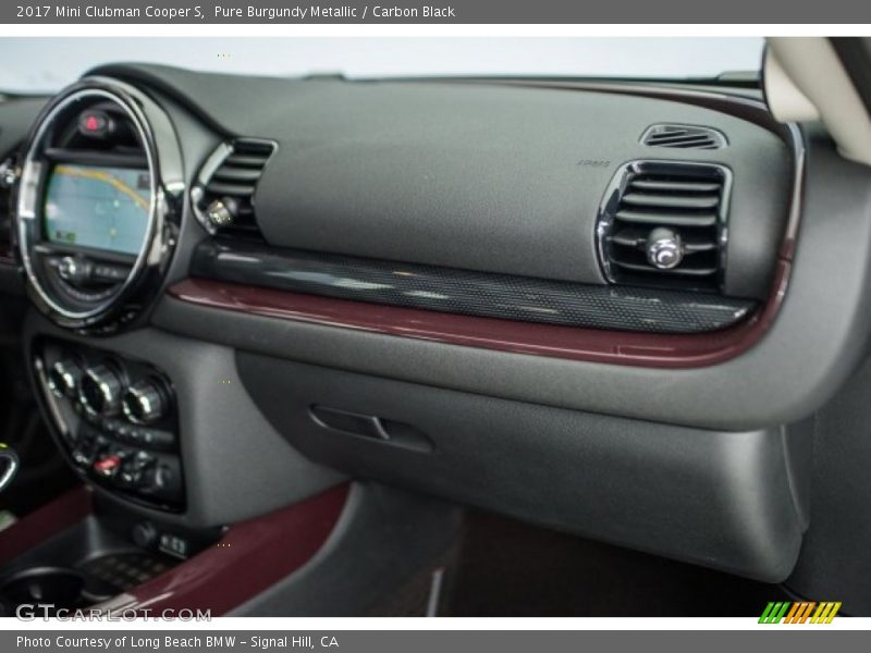 Pure Burgundy Metallic / Carbon Black 2017 Mini Clubman Cooper S