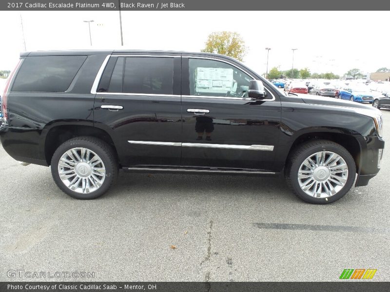  2017 Escalade Platinum 4WD Black Raven
